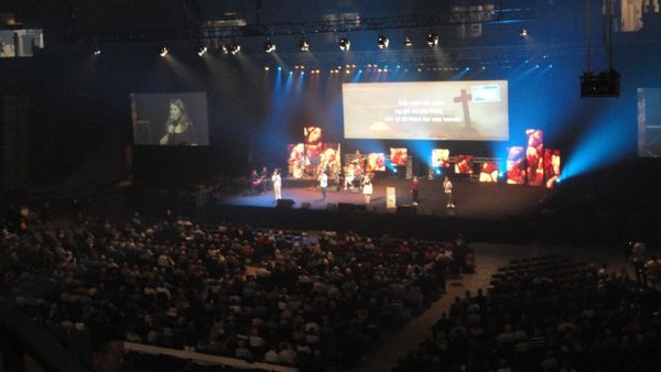 Fra Håkons hall på Lillehammer